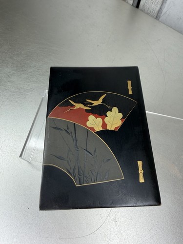 Vintage japanese black lacquer - japanese,