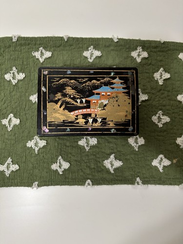 Vintage japanese black - black, lacquer