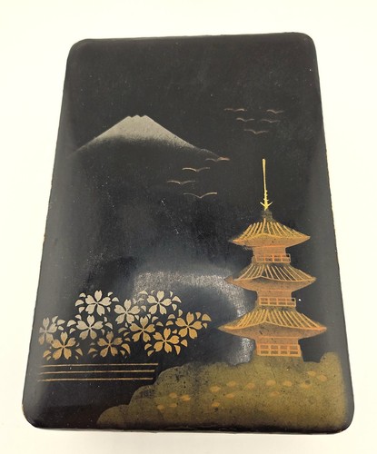Vintage japanese black - japanese, lacquer