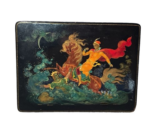 Hand painted russian black - russian,
